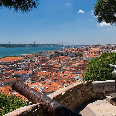 Stylish Getaway In A Mezzanine Flat By The Castle * Lisboa